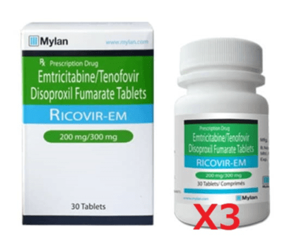 PrEP; プレップ; 抗HIV; ツルバダジェネリック医薬品; リコビルem; Recovir em;