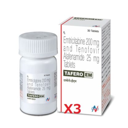 [Lowest price guarantee] PrEP Tafero-EM X 3bottles for 90days – Descovy Generic – HIV Prevention – USA and EU